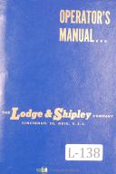 Lodge & Shipley-Lodge & Shipley 2013, 2013-17 Lathe Operators Instruction Manual-2013-2013-17-Kinamatic-01